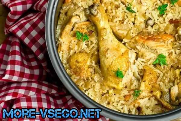 Как приготовить плов из курицы чтобы рис был рассыпчатым на сковороде