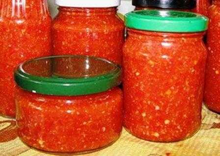 Как приготовить жгучку из помидоров